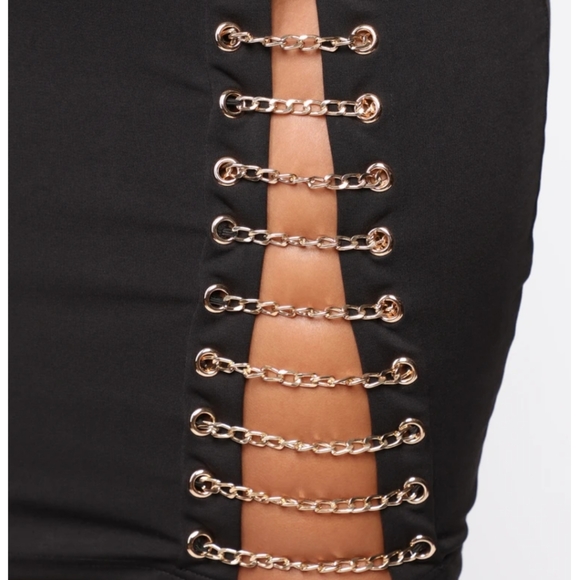 Chained Mini Dress - Picture 2 of 3